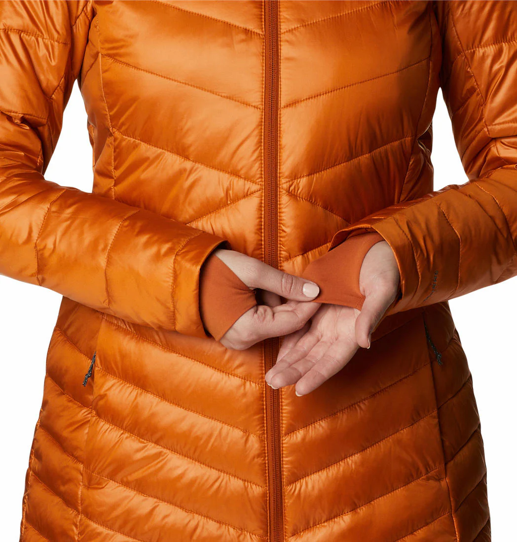 Columbia Women Orange Joy Peak Mid Jacket - Image 3