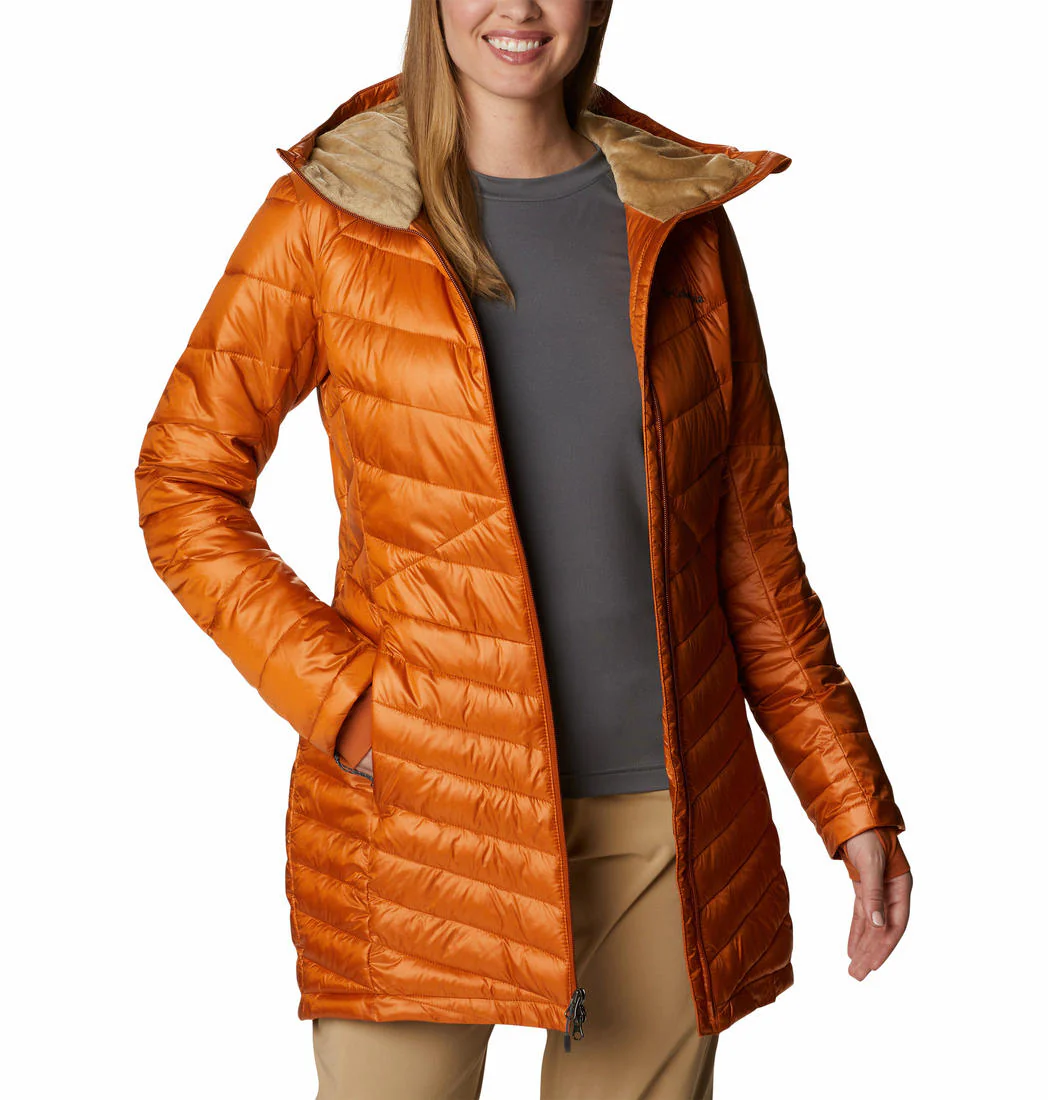 Columbia Women Orange Joy Peak Mid Jacket - Image 4