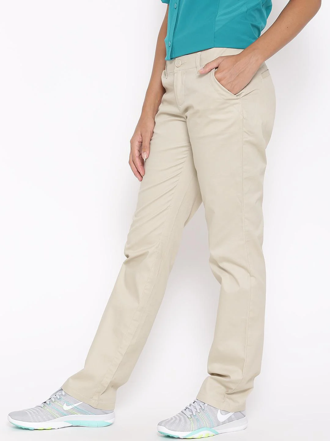 Columbia Women Beige Kenzie Cove Pant - Image 2