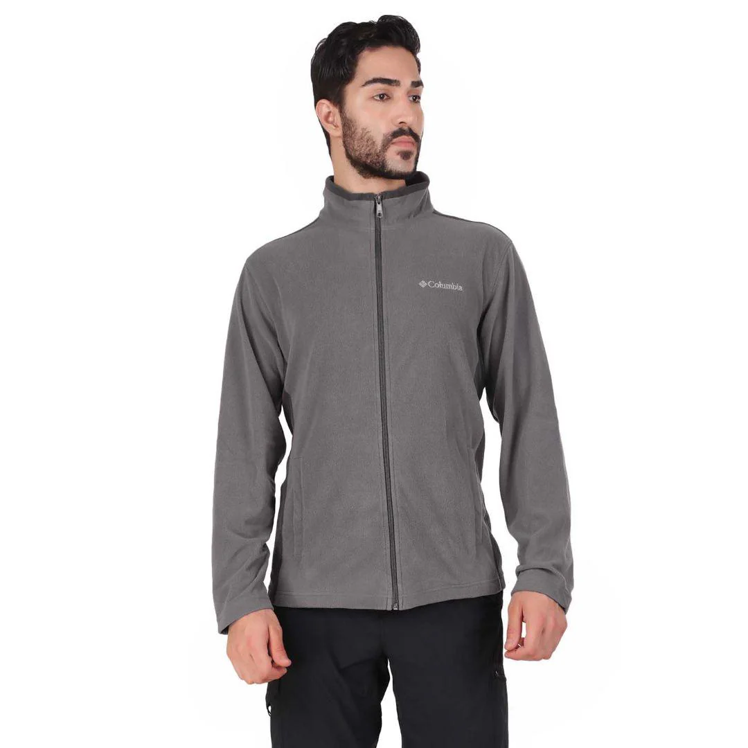 Columbia Men Grey Klamath Range Full Zip (Sun Protection)
