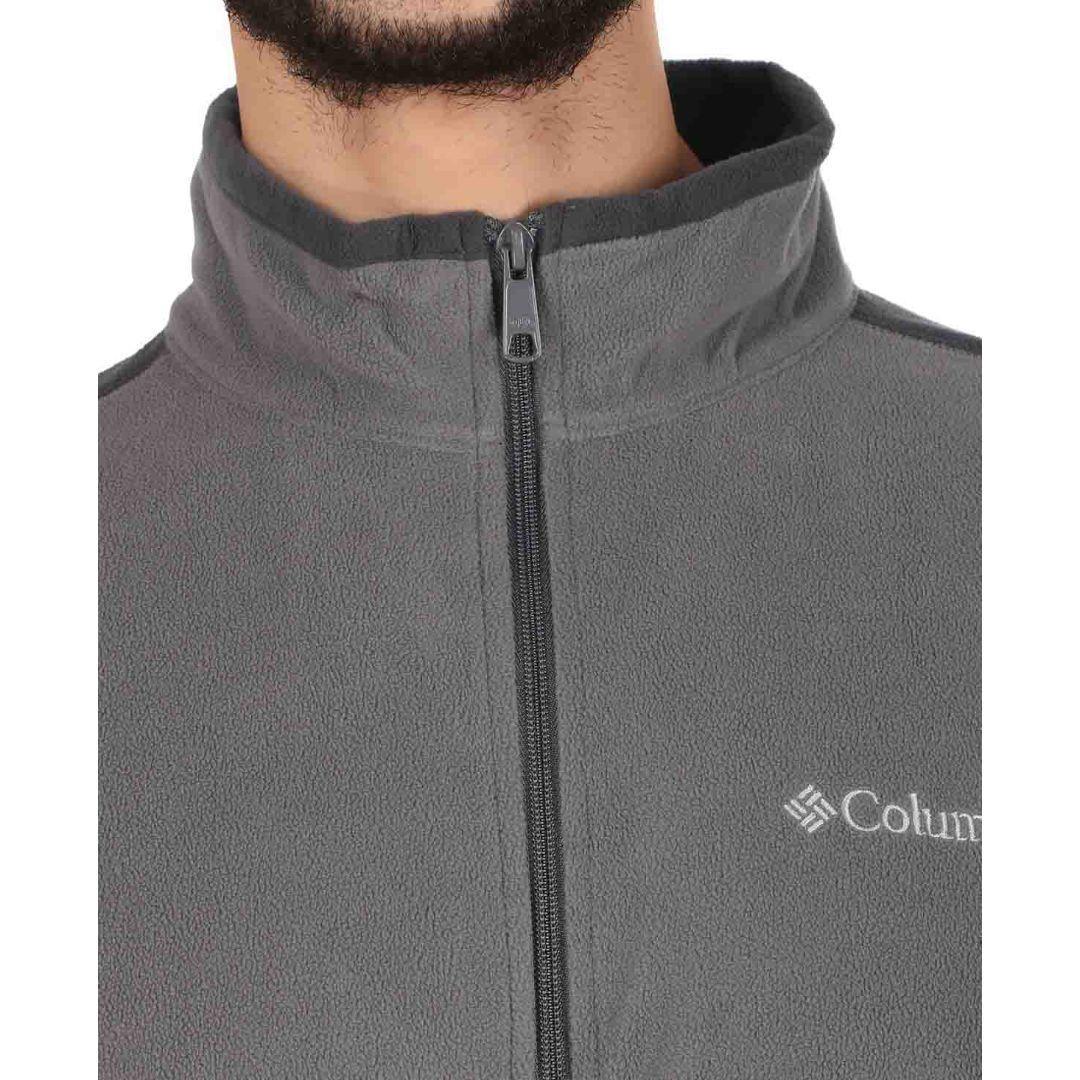 Columbia Men Grey Klamath Range Full Zip (Sun Protection) - Image 2