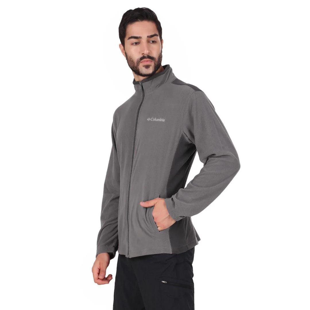 Columbia Men Grey Klamath Range Full Zip (Sun Protection) - Image 7