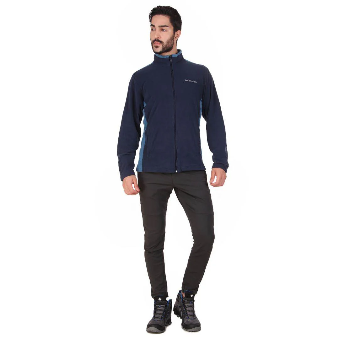 Columbia Men Blue Klamath Range Full Zip (Sun Protection) - Image 4