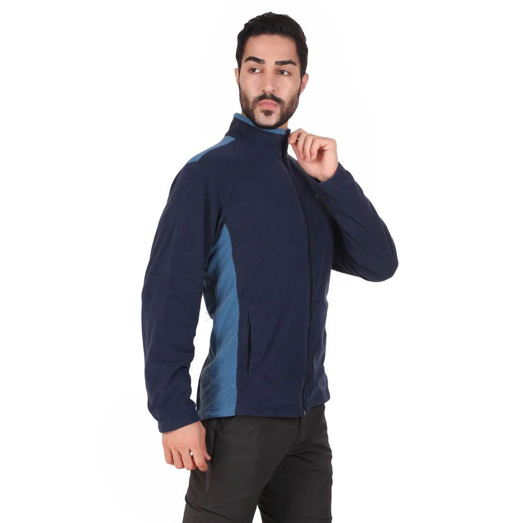 Columbia Men Blue Klamath Range Full Zip (Sun Protection) - Image 5