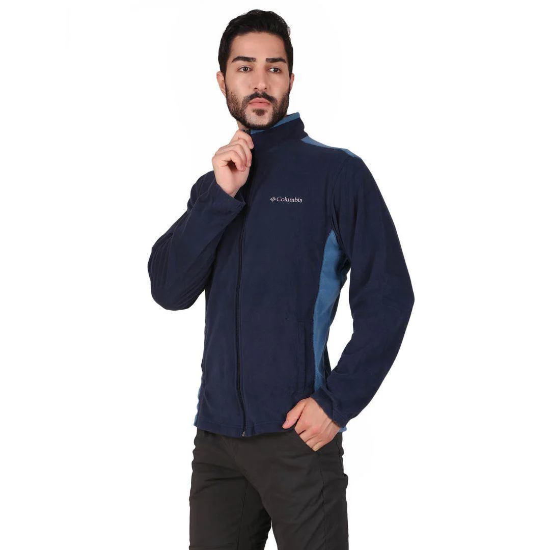Columbia Men Blue Klamath Range Full Zip (Sun Protection) - Image 6