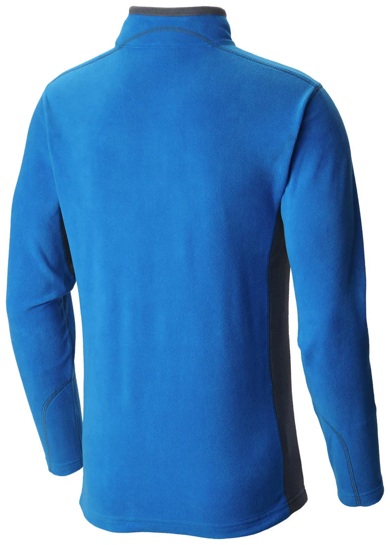 Columbia Men Navy Blue Klamath Range II Half Zip (Sun Protection) - Image 2