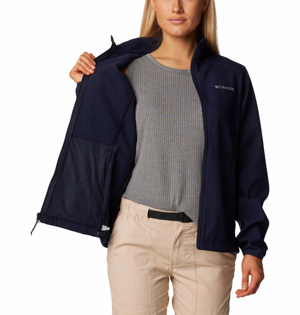 Columbia Women Navy Blue Kruser Ridge II Softshell - Image 3