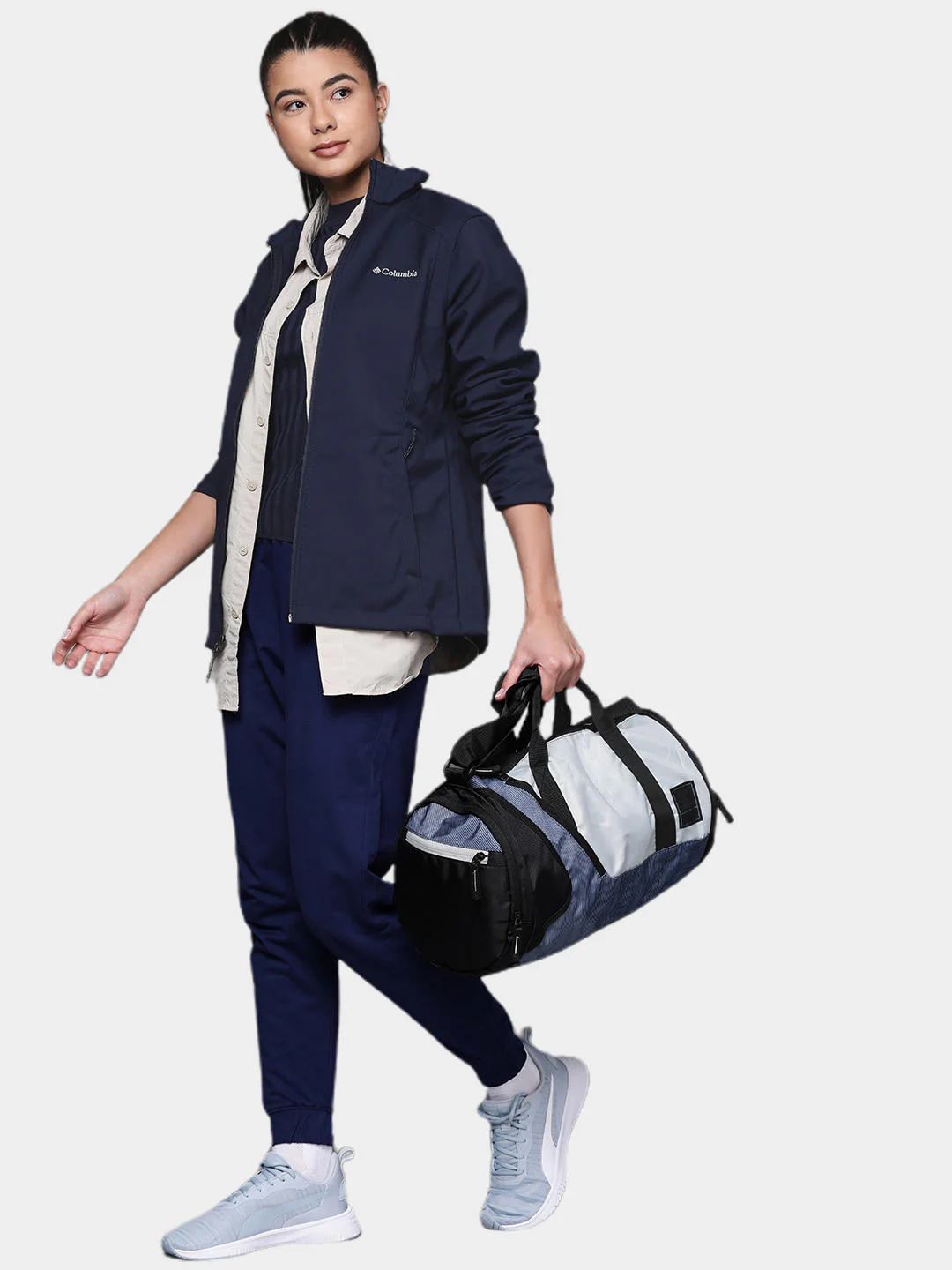 Columbia Women Navy Blue Kruser Ridge II Softshell - Image 8