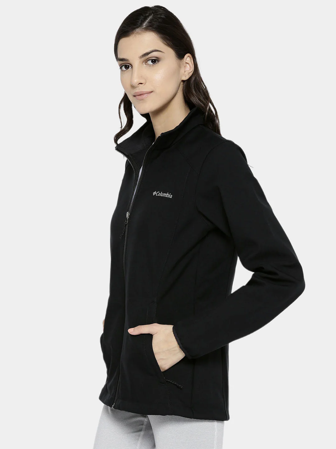 Columbia Women Black Kruser Ridge II Softshell - Image 3