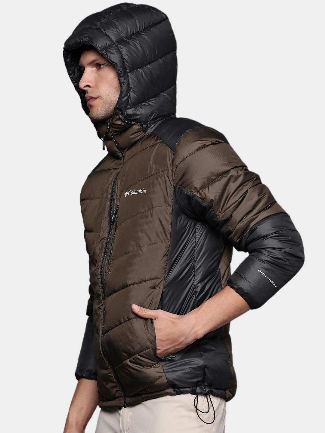 Columbia Men Brown Labyrinth Loop Hooded Jacket - Image 10