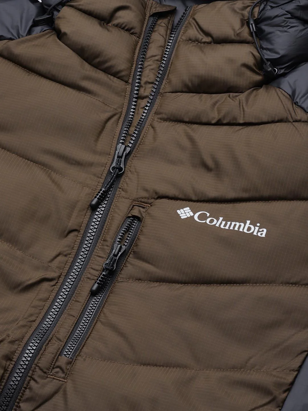 Columbia Men Brown Labyrinth Loop Hooded Jacket - Image 6