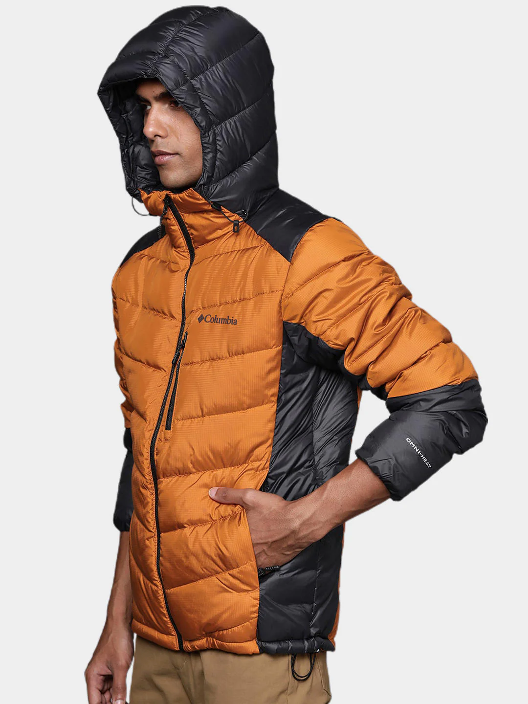 Columbia Men Orange Labyrinth Loop Hooded Jacket - Image 11
