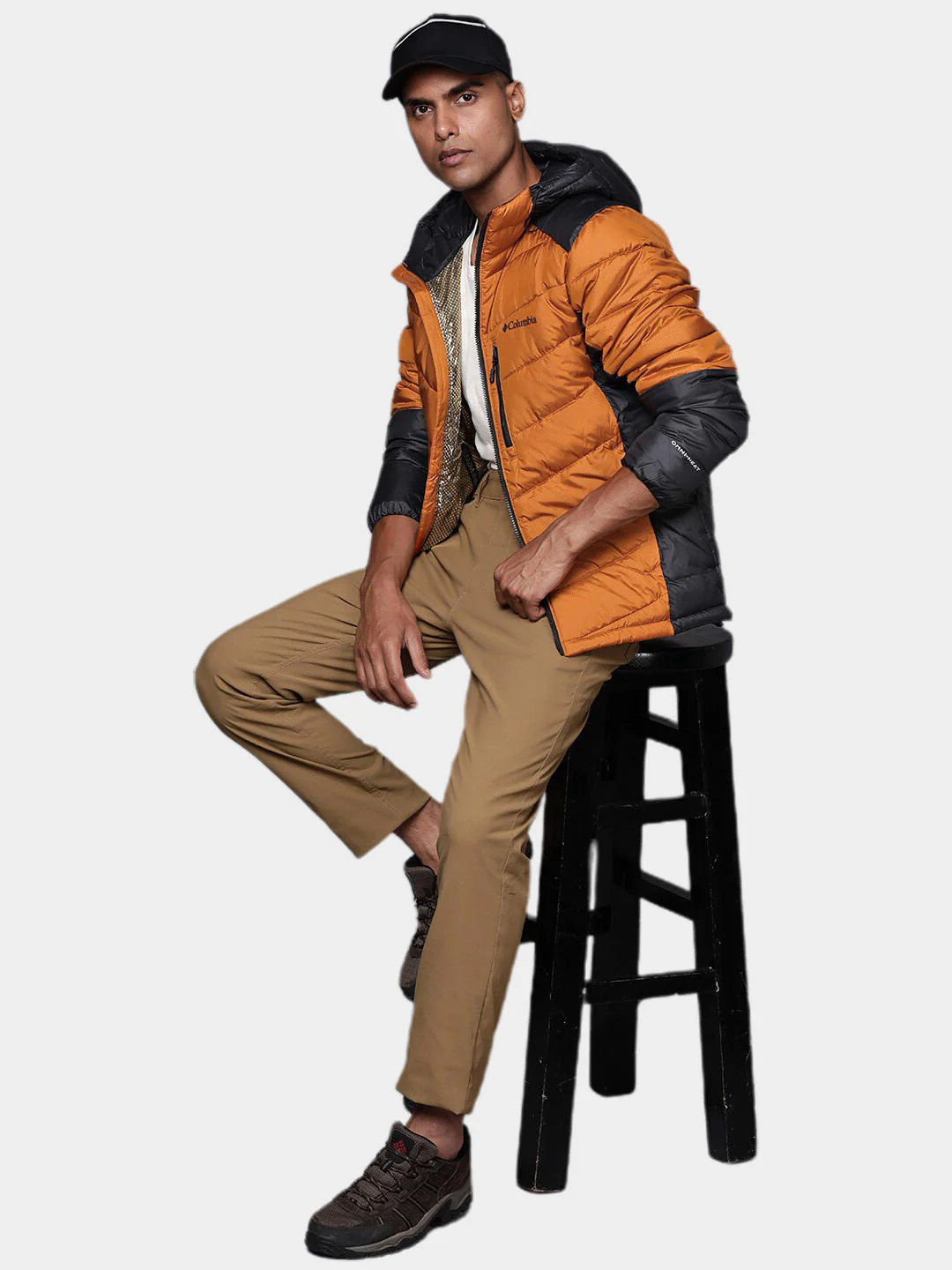 Columbia Men Orange Labyrinth Loop Hooded Jacket - Image 12