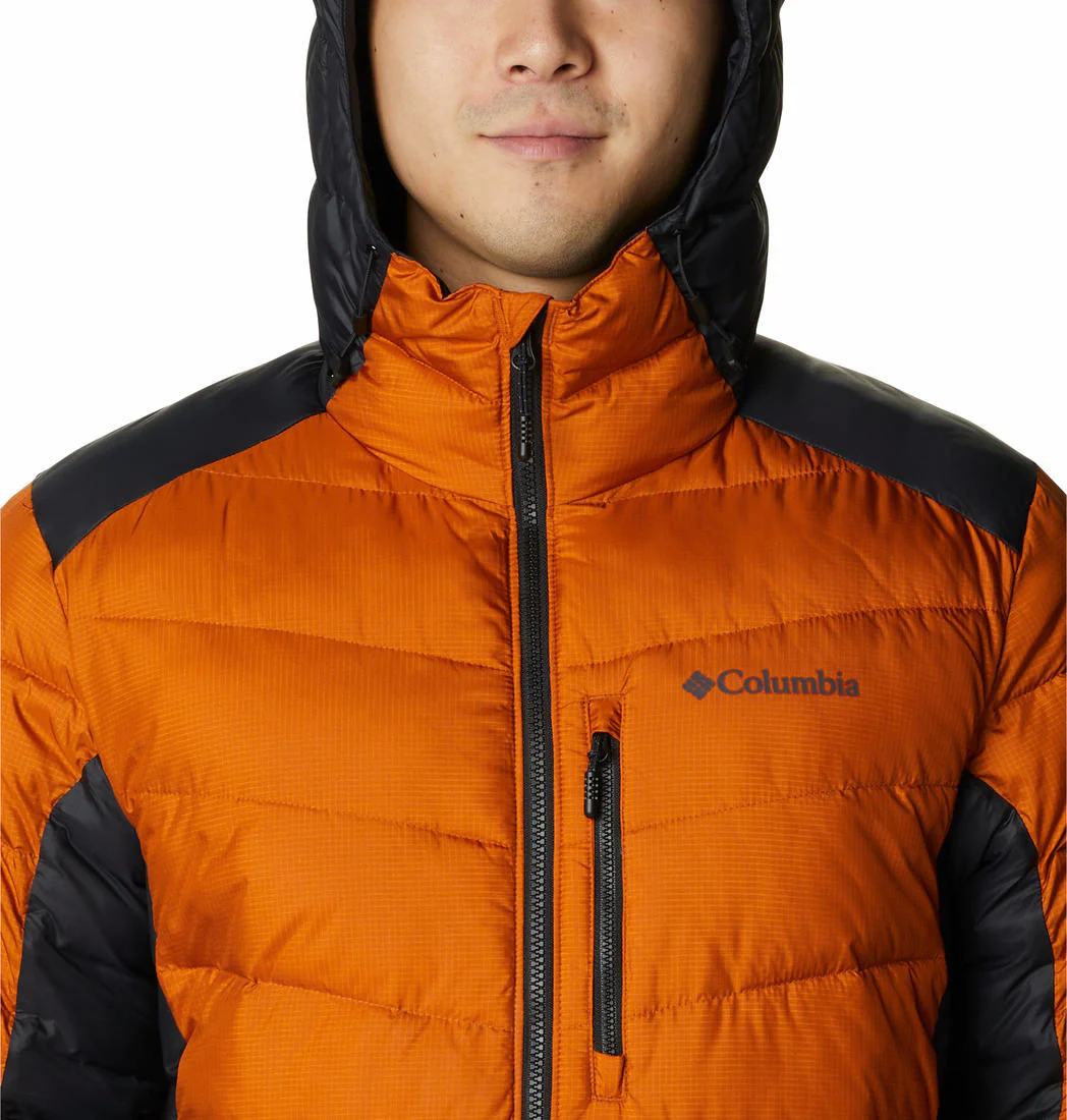Columbia Men Orange Labyrinth Loop Hooded Jacket - Image 2