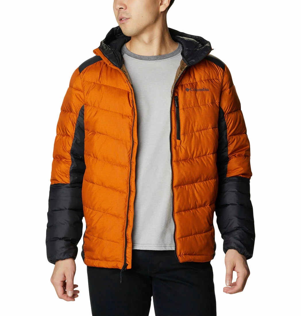 Columbia Men Orange Labyrinth Loop Hooded Jacket - Image 5