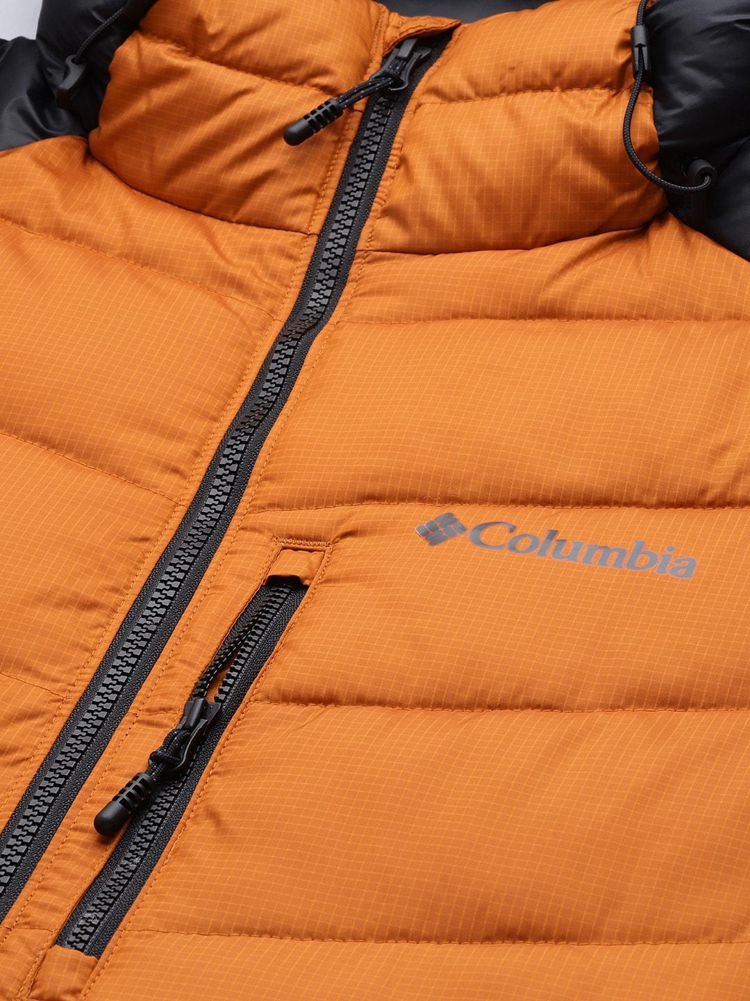 Columbia Men Orange Labyrinth Loop Hooded Jacket - Image 7