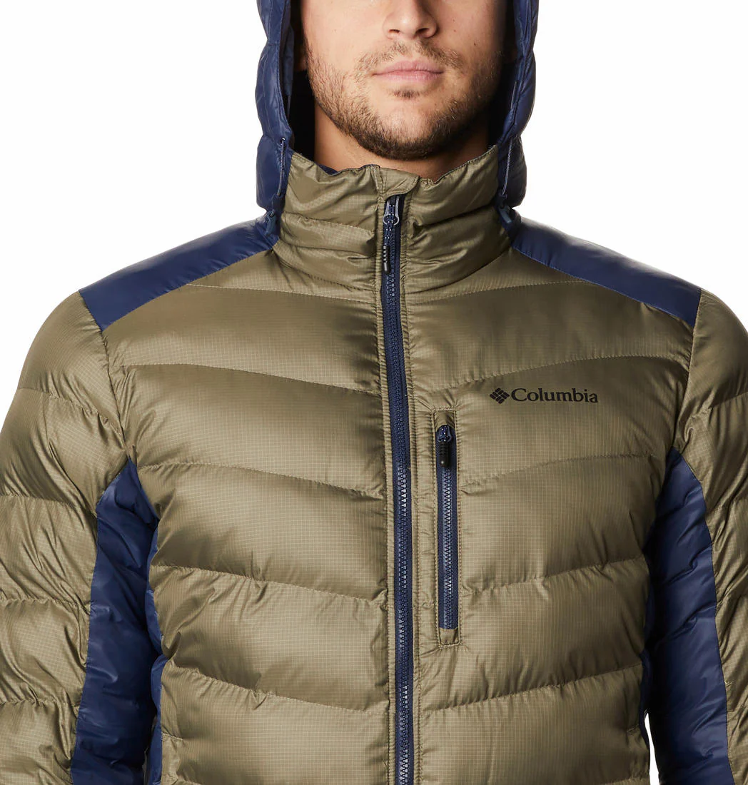 Columbia Men Green Labyrinth Loop Hooded Jacket - Image 3