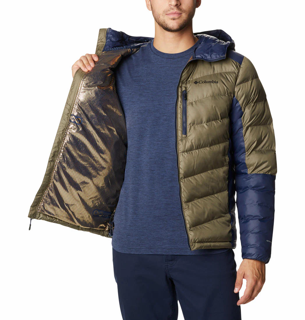 Columbia Men Green Labyrinth Loop Hooded Jacket - Image 4