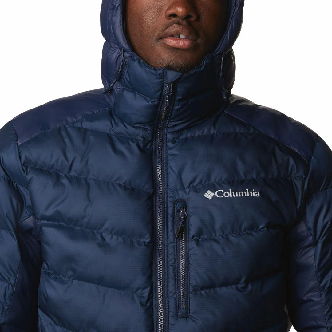 Columbia Men Blue Labyrinth Loop Hooded Jacket - Image 2