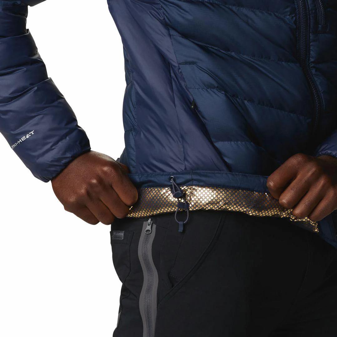 Columbia Men Blue Labyrinth Loop Hooded Jacket - Image 4