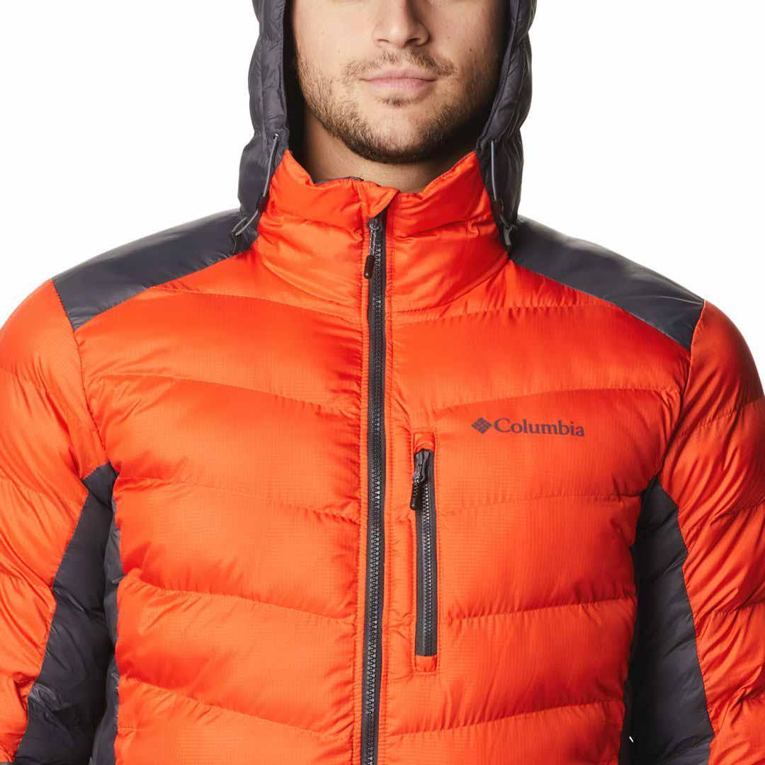 Columbia Men Orange Labyrinth Loop Hooded Jacket - Image 2