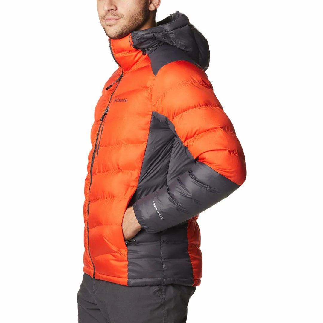 Columbia Men Orange Labyrinth Loop Hooded Jacket - Image 5