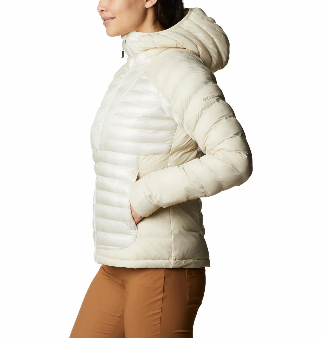 Columbia Women White Labyrinth Loop Hooded Jacket - Image 2