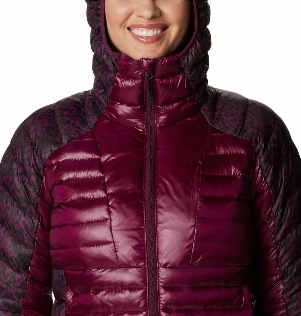 Columbia Women Purple Labyrinth Loop Hooded Jacket - Image 3