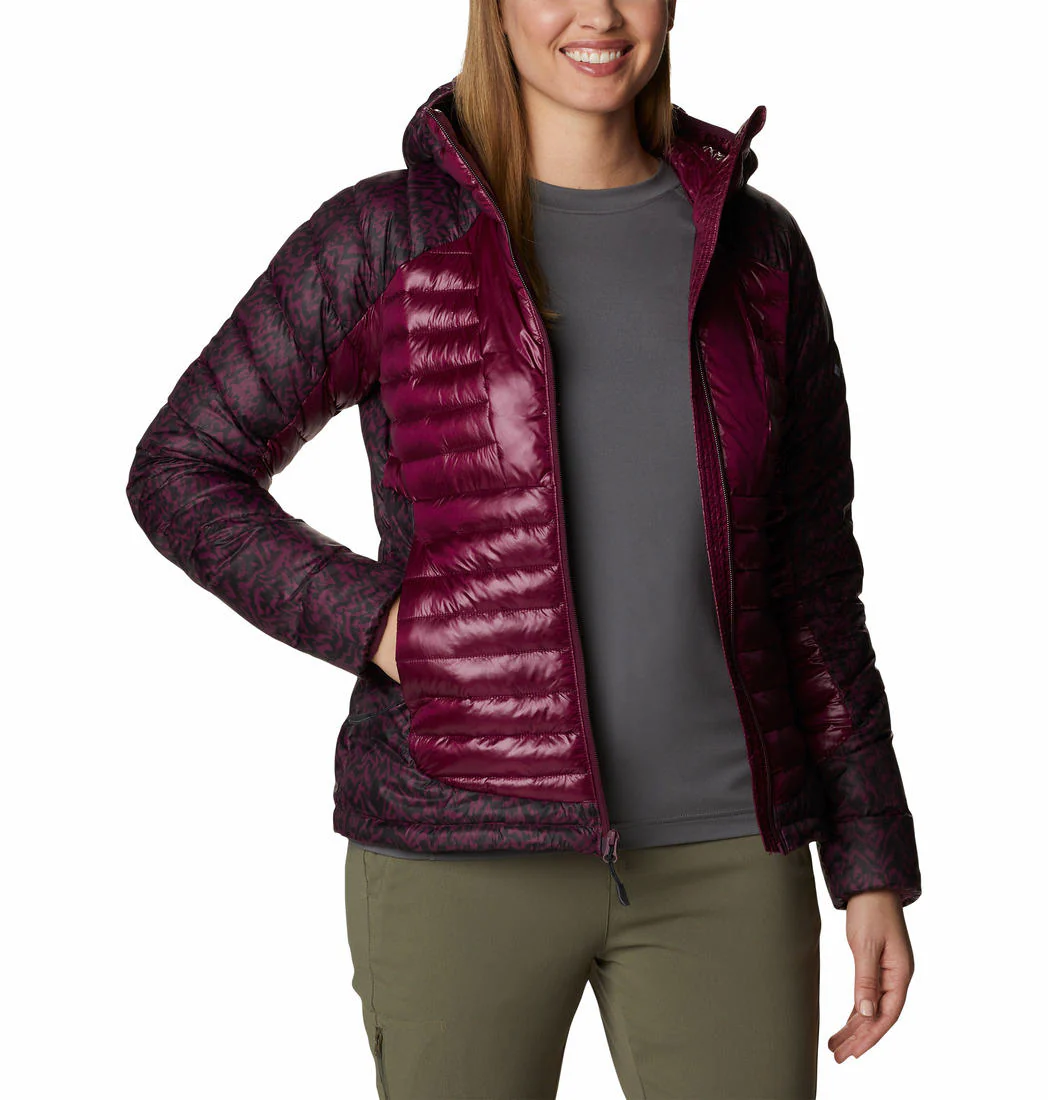 Columbia Women Purple Labyrinth Loop Hooded Jacket - Image 6