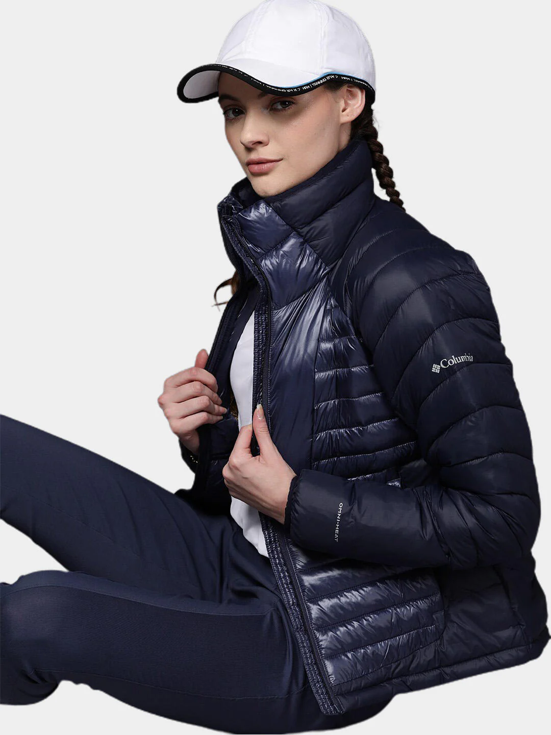 Columbia Women Navy Blue Labyrinth Loop Jacket - Image 10