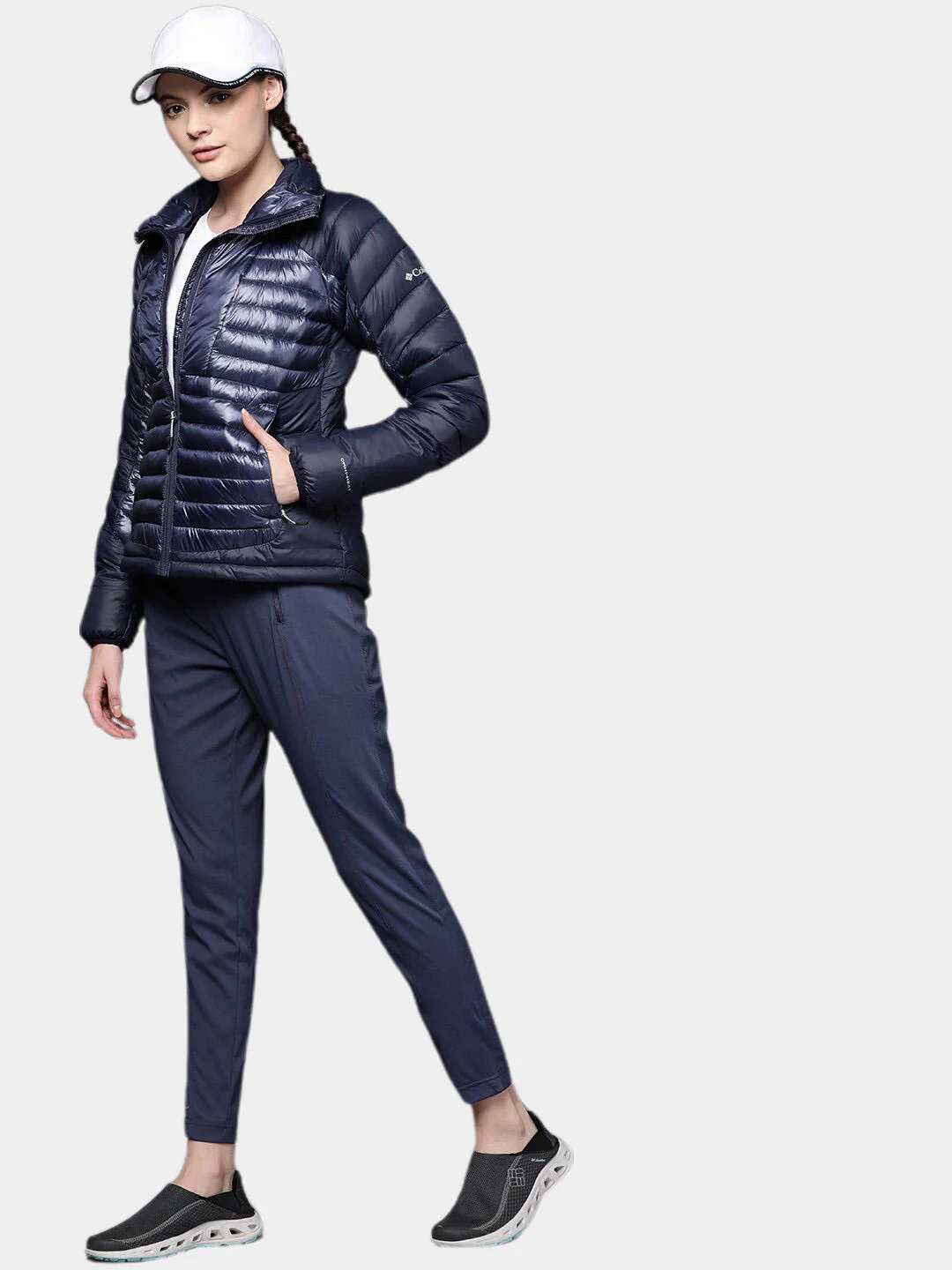 Columbia Women Navy Blue Labyrinth Loop Jacket - Image 12
