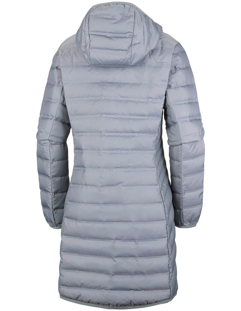 Columbia Women Grey Lake 22 Long Hooded Jacket - Image 2