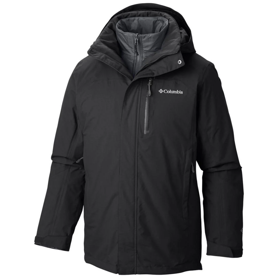 Columbia Men Black Lhotse II Interchange Jacket