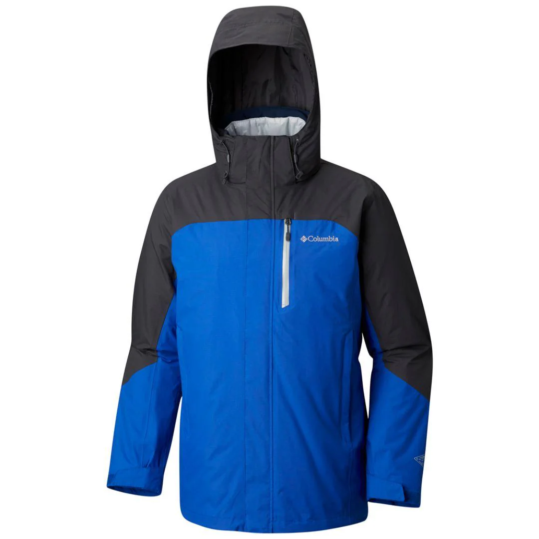 Columbia Men Blue Lhotse II Interchange Jacket - Image 2