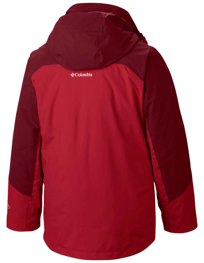 Columbia Men Red Lhotse II Interchange Jacket - Image 2