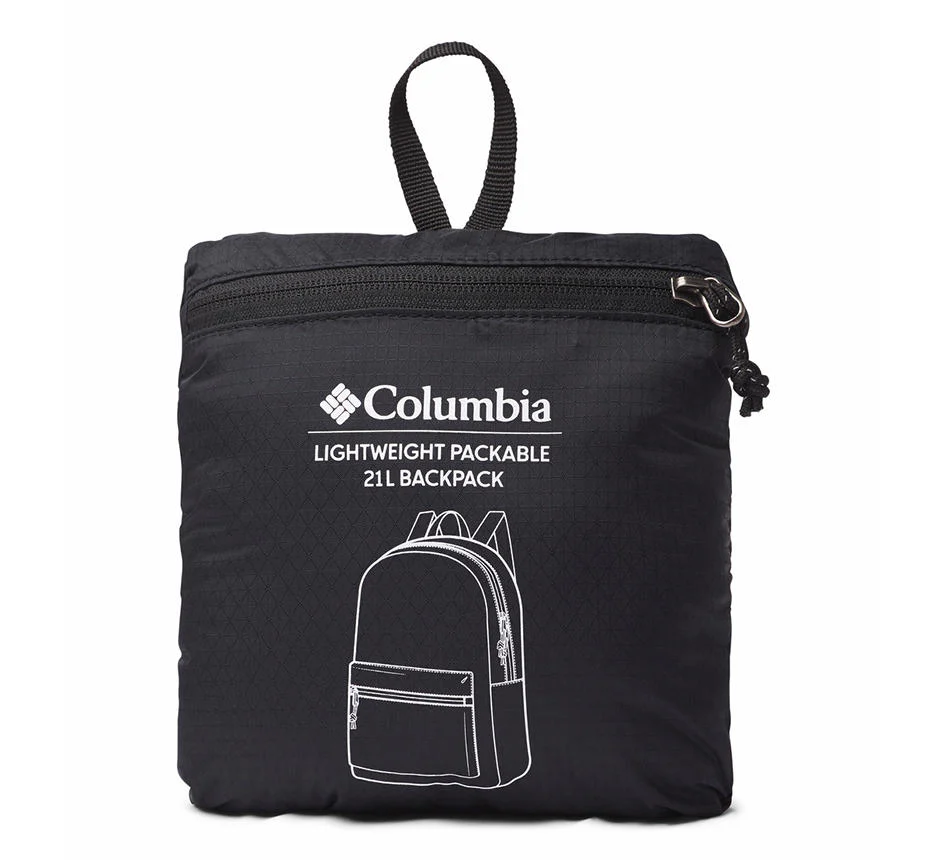 Columbia Unisex Black Lightweight Packable 21L Backpack - Image 4