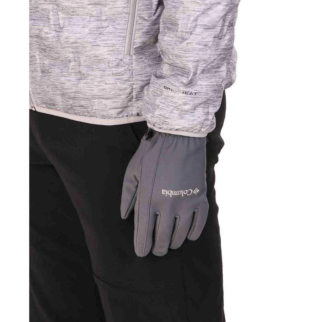 Columbia Men Grey M Ascender Softshell Glove - Image 2
