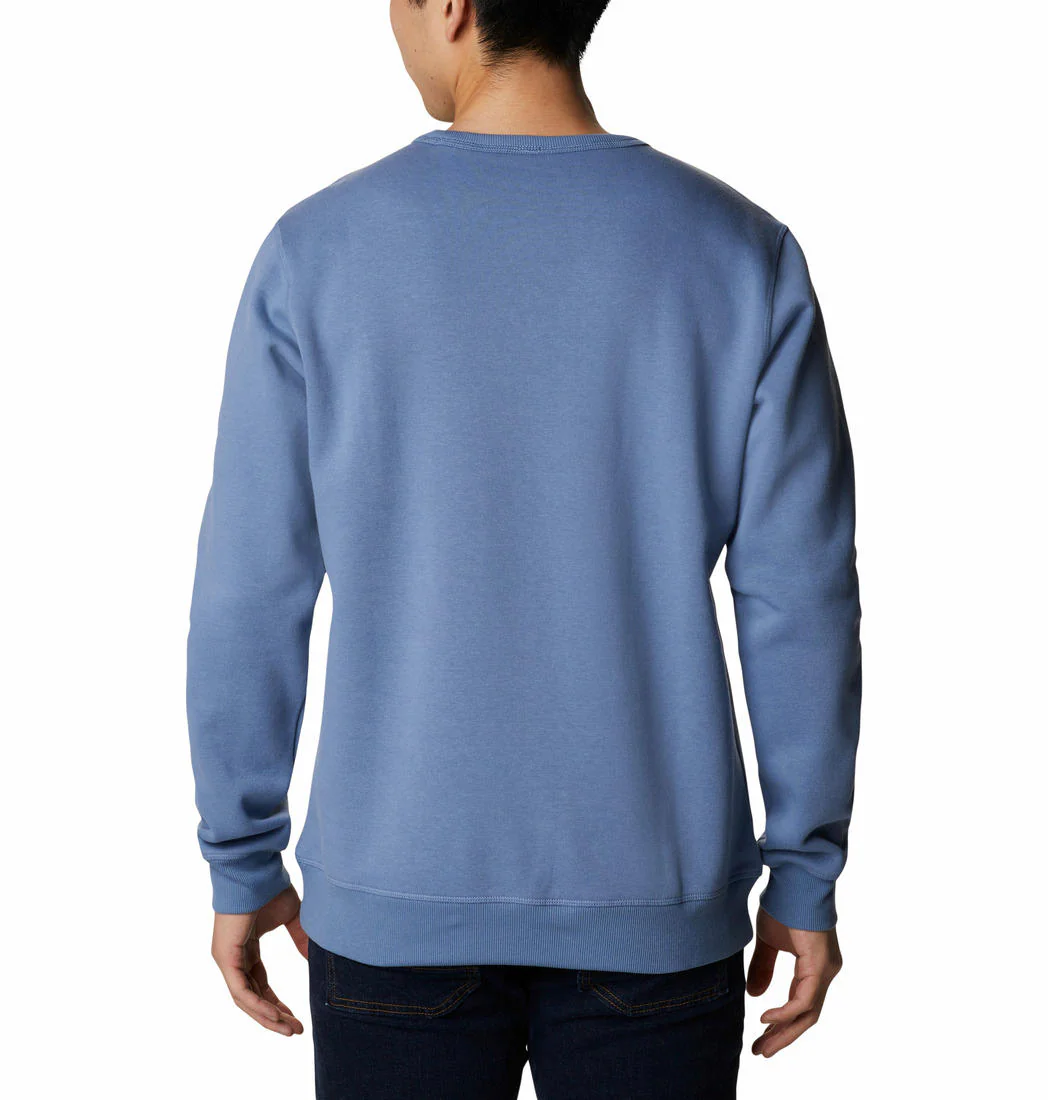 Columbia Men Blue M Columbia Logo Fleece Crew (Sun Protection) - Image 6