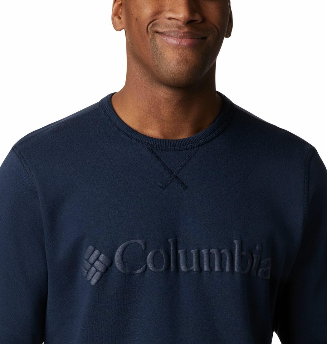 Columbia Men Blue M Columbia Logo Fleece Crew (Sun Protection) - Image 5