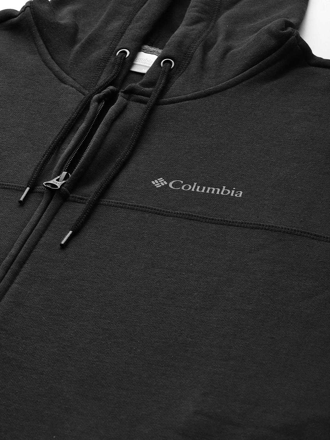 Columbia Men Black M Columbia Logo Fleece FZ (Sun Protection) - Image 7