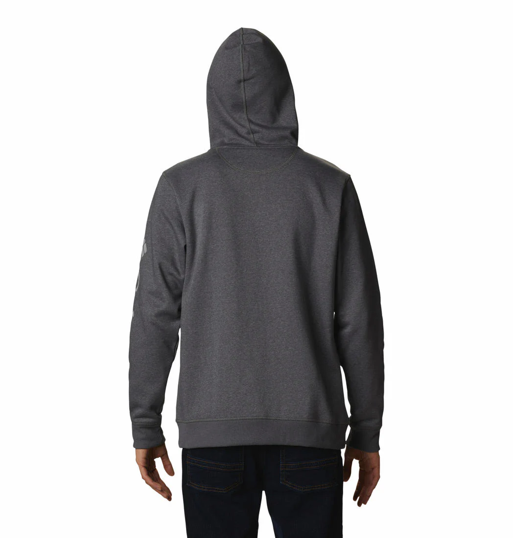 Columbia Men Grey M Columbia Logo Fleece FZ (Sun Protection) - Image 2