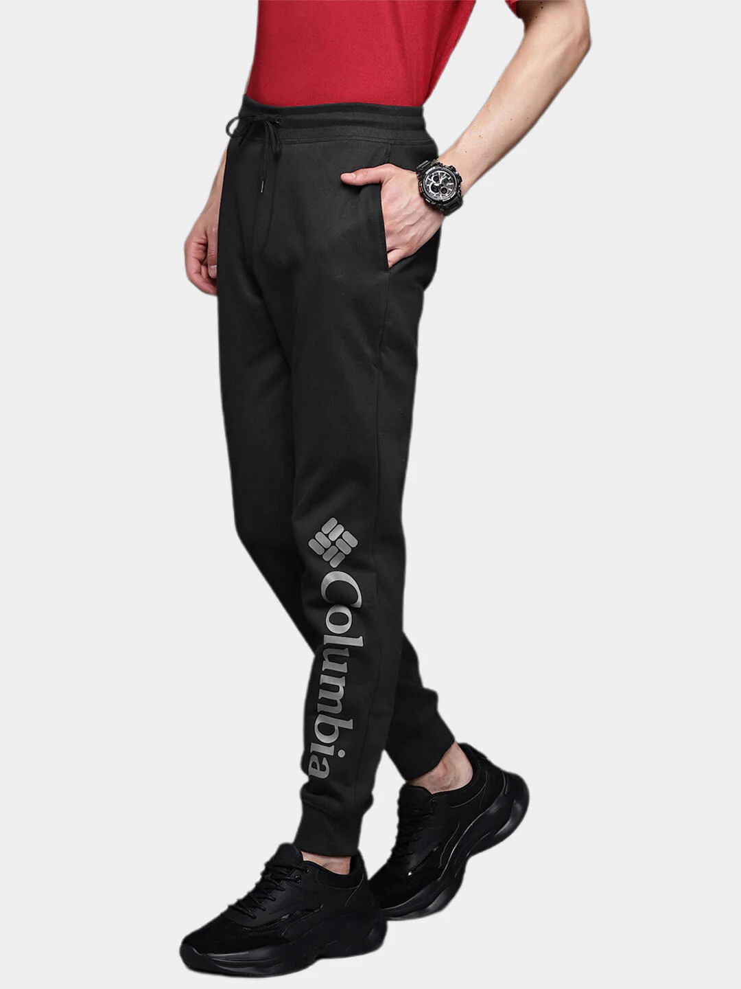 Columbia Men Black M CSC Logo Fleece Jogger II - Image 10