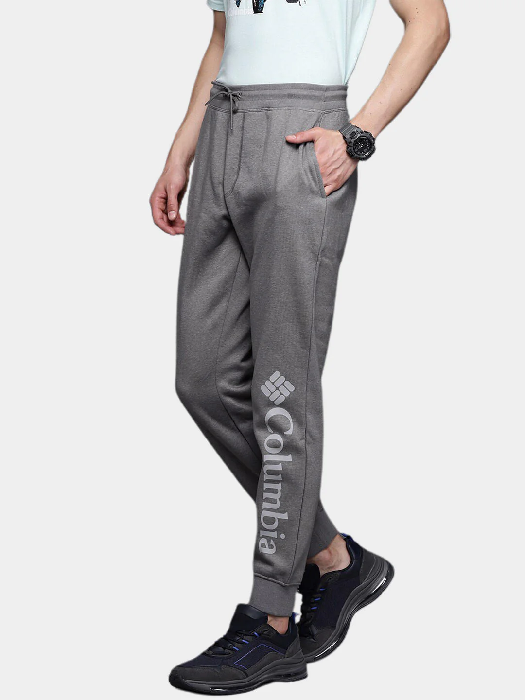 Columbia Men Grey M CSC Logo Fleece Jogger II - Image 10