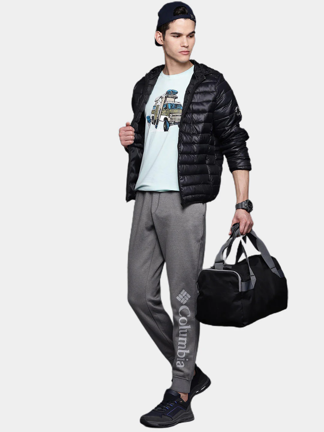 Columbia Men Grey M CSC Logo Fleece Jogger II - Image 13