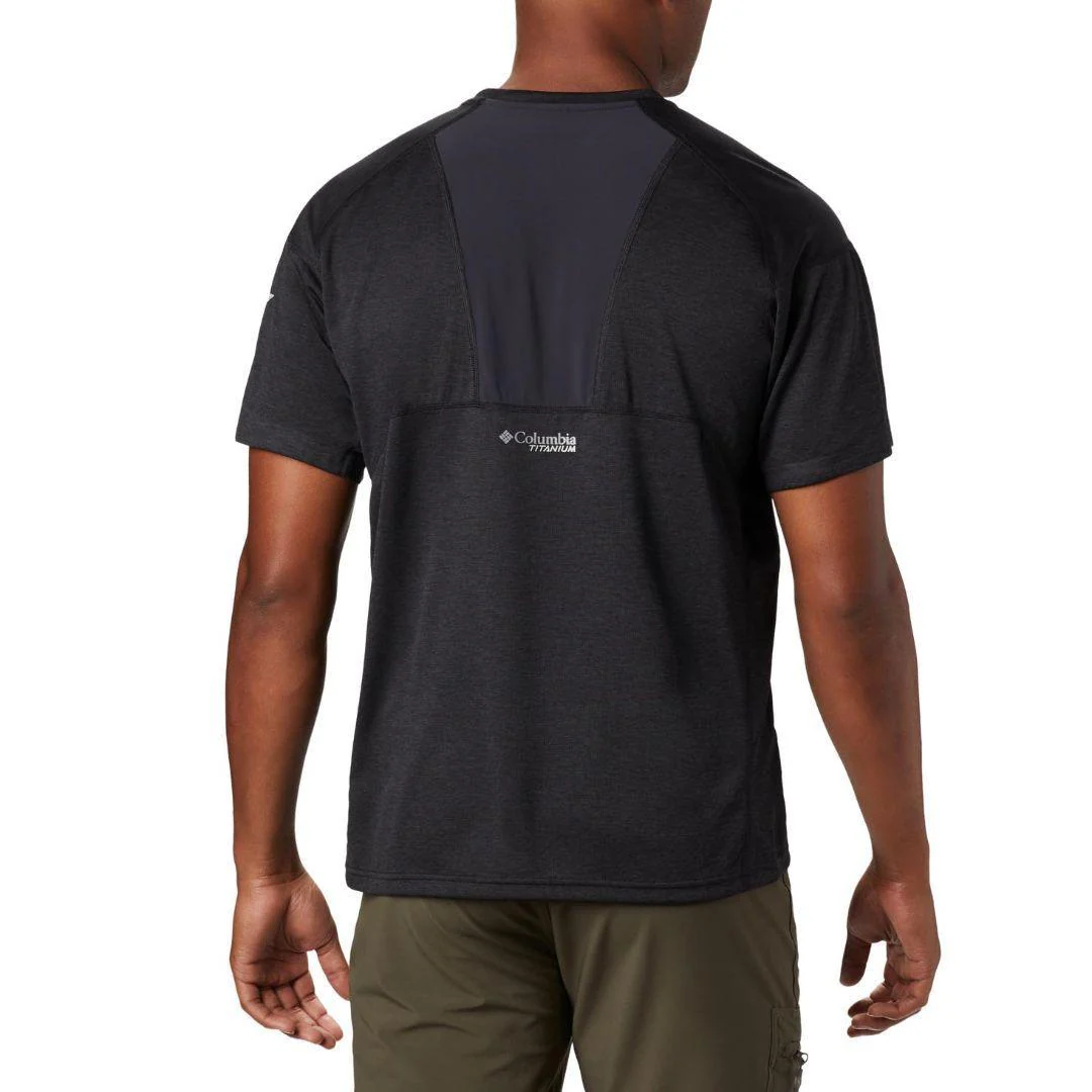 Columbia Men Black M Irico Knit SS Crew - Image 6