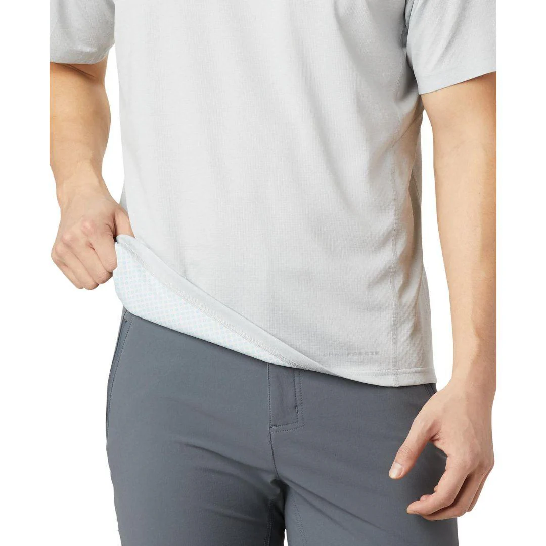 Columbia Men Black M Irico Knit SS Crew - Image 2
