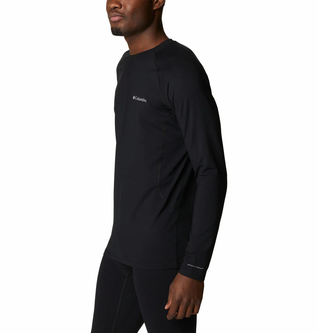 Columbia Men Black M Omni-Heat Infinity Knit LS Crew (Non Returnable) - Image 4