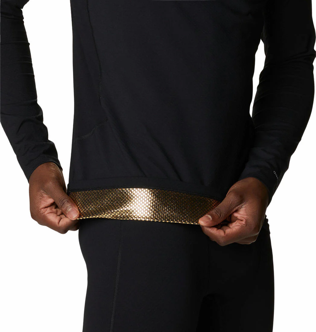 Columbia Men Black M Omni-Heat Infinity Knit LS Crew (Non Returnable) - Image 6