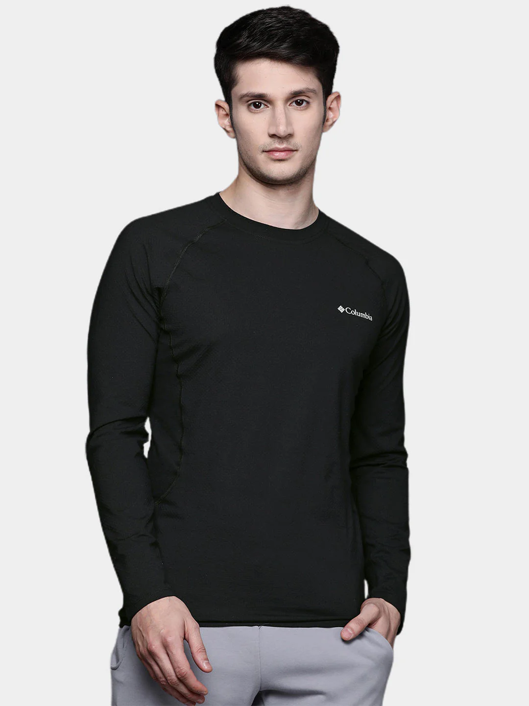 Columbia Men Black M Omni-Heat Infinity Knit LS Crew (Non Returnable) - Image 9