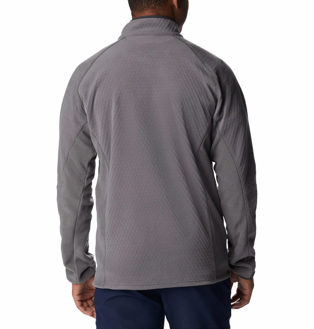 Columbia Men Grey M Outdoor Tracks Full Zip - Image 7